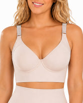 Women's Extra Firm High Compression Full Cup Push Up Bra