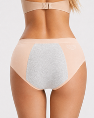 Multi-Pack Seamless Ice Silk Breathable Leak-proof Menstrual Panties