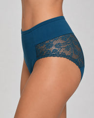 Multiple-Pack Cotton Lace Patchwork Briefs