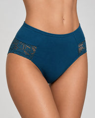 Multiple-Pack Cotton Lace Patchwork Briefs