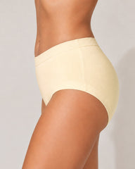 5-Pack Mid Waist Soft Modal Cotton Panties