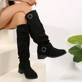 Elegant Knee High Women Boots