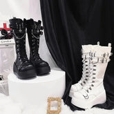 Gothic Punk Platform Boots