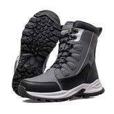 Lace-up Design Brand Couple Snow Boots