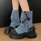 High Quality Brand Designer Ankle Boots