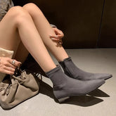 High Quality Faux Suede Boots