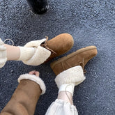 High-Quality Faux Suede Warm Snow Boots