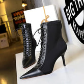 High Quality Pointed Short Boots