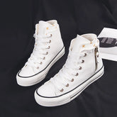 High-top Canvas Shoes