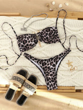 Leopard Bikini Two-pieces Bikini Set