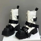 Luxury Leather Ankle Boots