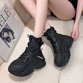 Luxury Platform Ankle Boots