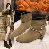 Mid Heeled Ankle Boots
