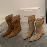 Mid Tube Stacking Boots