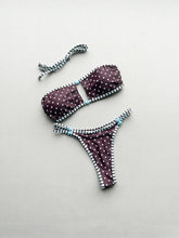 Polka Dot Mini Thong Bikini Two-pieces Bikini Set