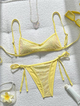 Shiny Sequins Bikini Two-pieces Bikini Set
