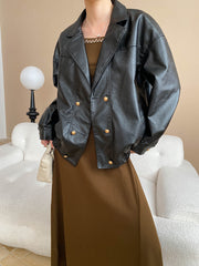 Locomotive leather jacket