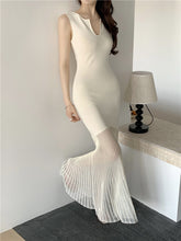 Sleeveless Pleated Dress