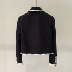 Tweed Knitted Short Jacket