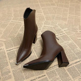 Pointed Toe Women's Ankle Boots