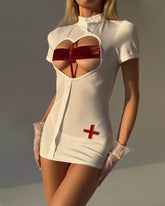 Nurses Role-Playing Dress Uniform Set