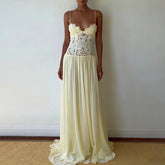 Lace Patchwork Camisole Summer Dresses