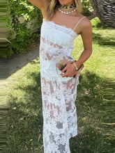 Casual White Holiday Long Dresses