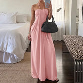 Casual Pleated Design Party Dresses