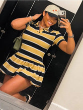Summer Retro Stripe Dresses