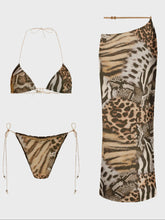 Bikini with Swimsuit Brazilan Bikini Set Thin Strap Swimwear for Halter Bathing