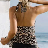Holiday Leopard Bikini Set Two-Piece Swimwear for Swimsuit Casual Side
