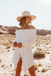 Freethinker Cream Tassel Up Knit Cardiagn - 3 Colors