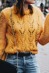 Loops-y Fluffy Mesh High-neck Sweater - 3 Colors