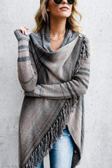 Cozy Up Tassel Sweater Coat - 5 Colors