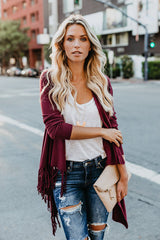 Freethinker Cream Tassel Up Knit Cardiagn - 3 Colors