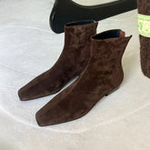 Winter Suede Ankle Boots