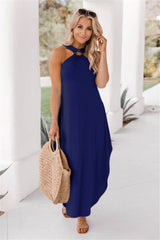 halter maxi dresses