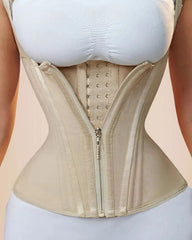 Women's Waist Trainer with Steel Bones for Body Shaping