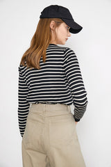 Virgil Black Striped Sweater