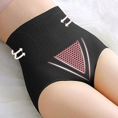 New graphene seamless high-waisted antibacterial shaping panties