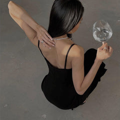 Summer New Women'S Hot Drill Halter Dress