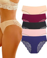 Women's Seamless Lace Panties