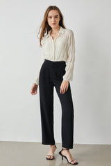 Reece Black Wide Leg Pants