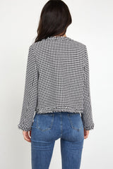 Dottie Black Button-Up Jacket
