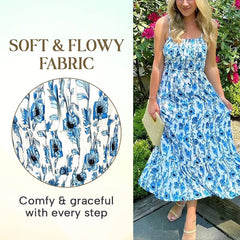 Floral Cami Maxi Dress