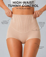 High Waist Tummy Control Seamless Butt-lifting Shaping Panties