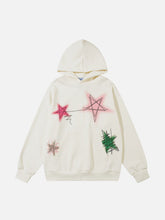 Graffiti Line Star Hoodie