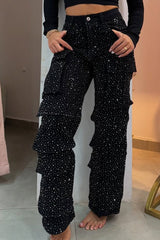 Rhinestone Jeans