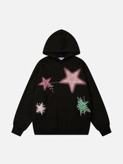 Graffiti Line Star Hoodie