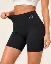 Women's High-Waisted Seamless Tummy Control Shaping Shorts